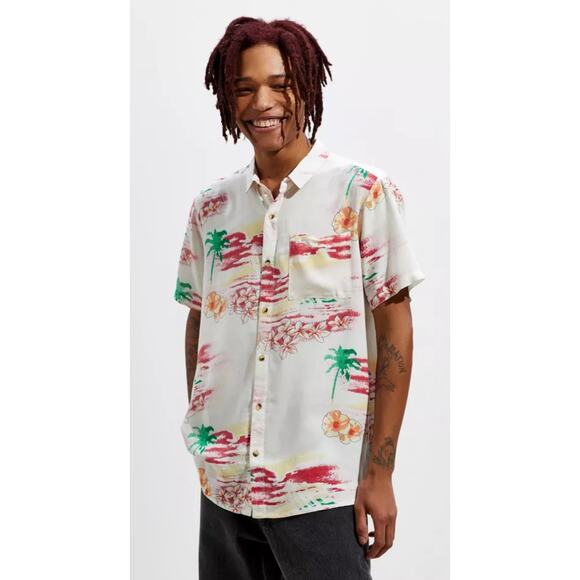 Rolla’s Bon Spicoli Short Sleeve Button-Down Shirt - size L - Picture 1 of 9
